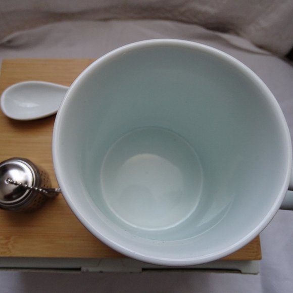 Indigo Starry Skies Cozy Nights Hot Tea Frosty Mornings Tea Set - Picture 3 of 6